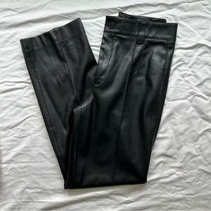 Zara leather pants